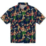 Akron Zips Hawaiian Shirt - Hawaiian Girls Design | Hula Hawaiian Shirts