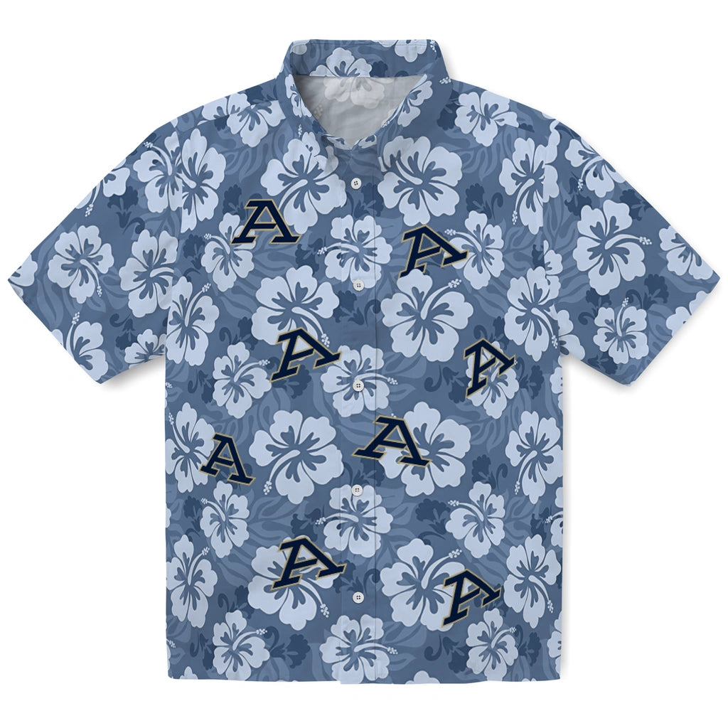 Akron Zips Hawaiian Shirt - Hibiscus Cluster | Hula Hawaiian Shirts