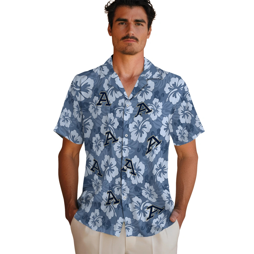 Akron Zips Hawaiian Shirt - Hibiscus Cluster | Hula Hawaiian Shirts