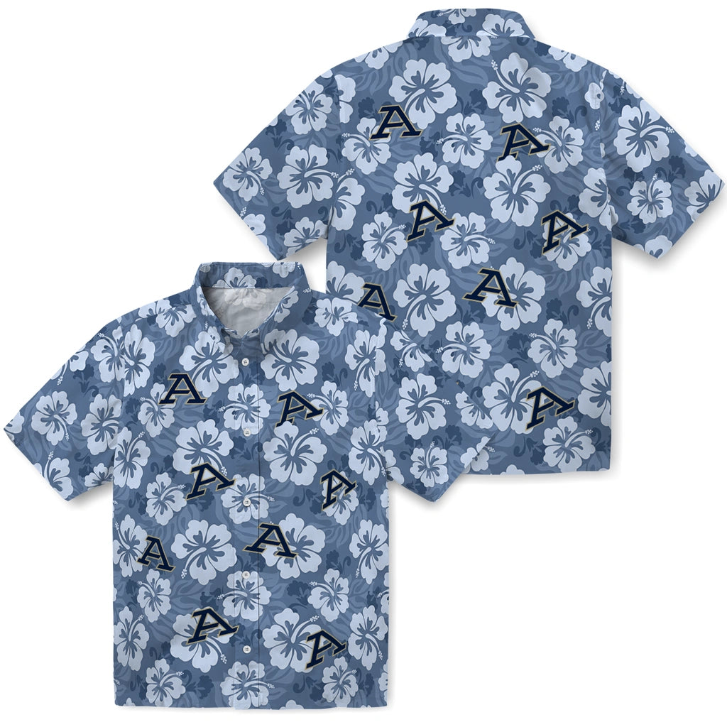 Akron Zips Hawaiian Shirt - Hibiscus Cluster | Hula Hawaiian Shirts