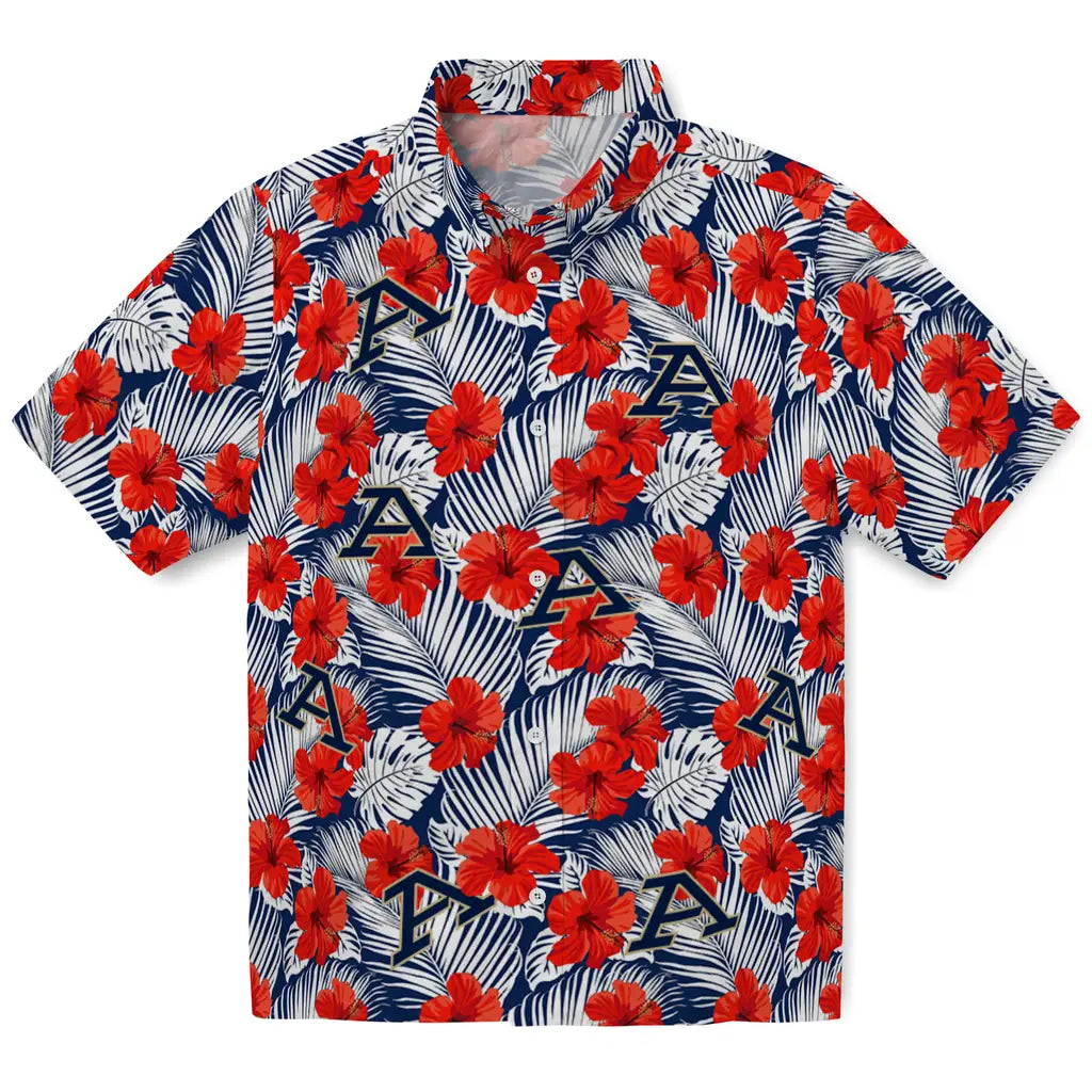 Akron Zips Hawaiian Shirt - Hibiscus Fiesta | Hula Hawaiian Shirts