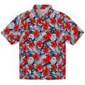 Akron Zips Hawaiian Shirt - Hibiscus Fiesta | Hula Hawaiian Shirts