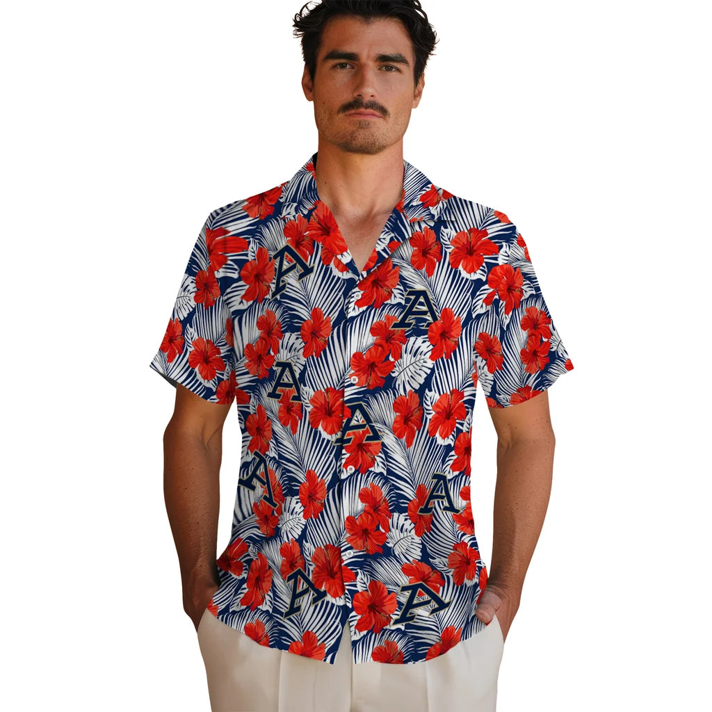 Akron Zips Hawaiian Shirt - Hibiscus Fiesta | Hula Hawaiian Shirts