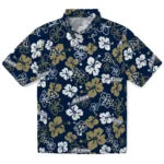 Akron Zips Hawaiian Shirt - Hibiscus Flower Design | Hula Hawaiian Shirts