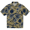 Akron Zips Hawaiian Shirt - Palm Sunset | Hula Hawaiian Shirts