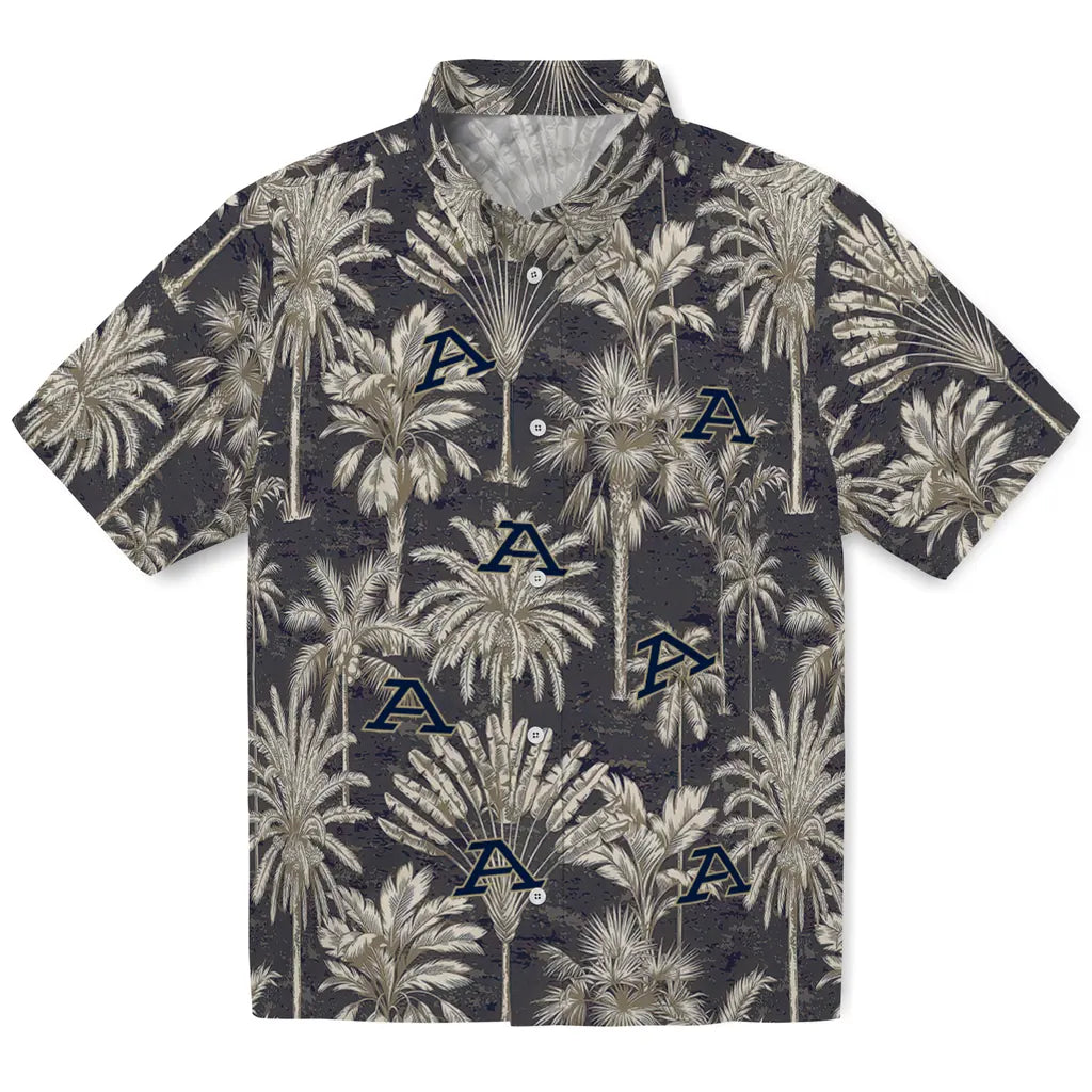 Akron Zips Hawaiian Shirt - Vintage Palm Tree | Hula Hawaiian Shirts