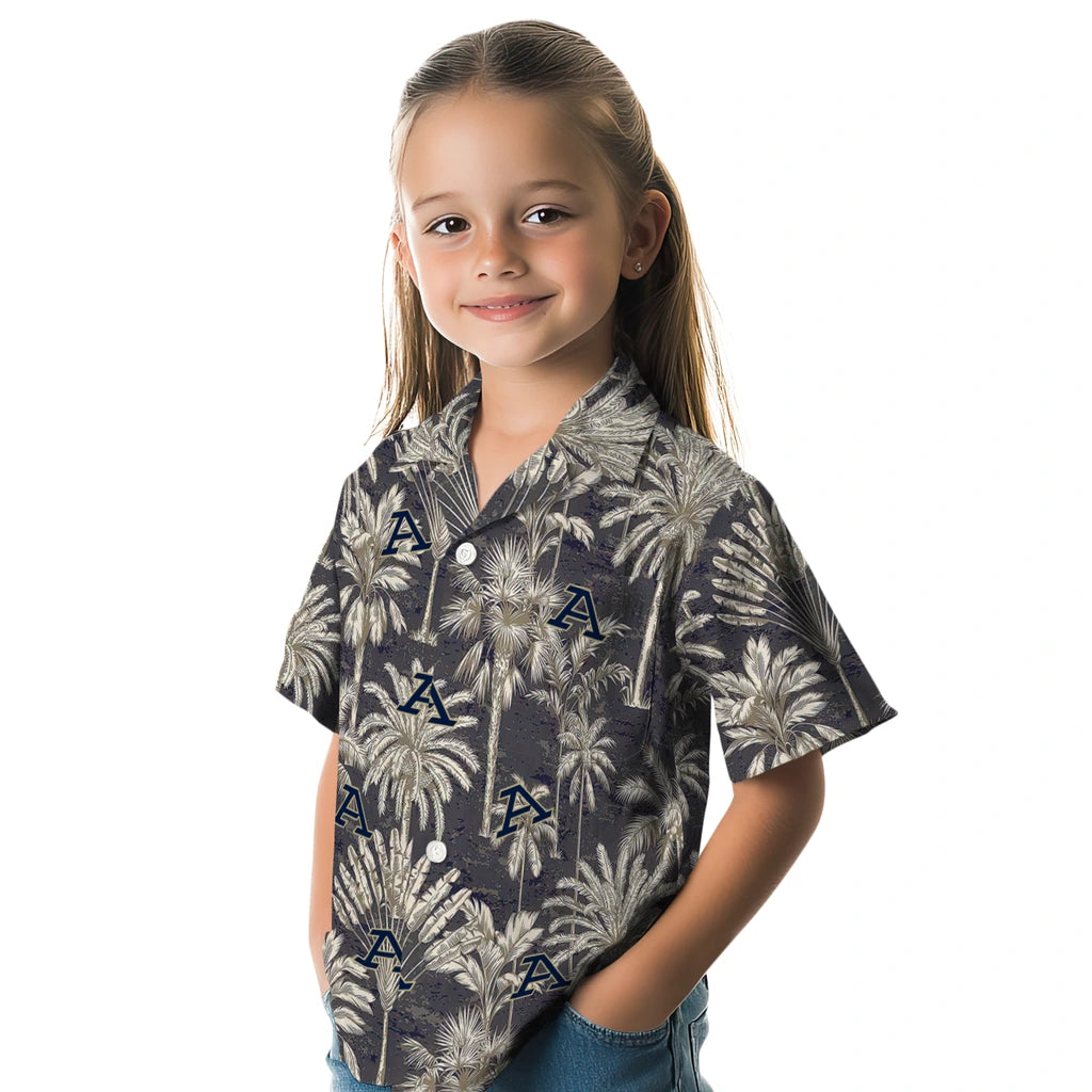 Akron Zips Hawaiian Shirt - Vintage Palm Tree | Hula Hawaiian Shirts