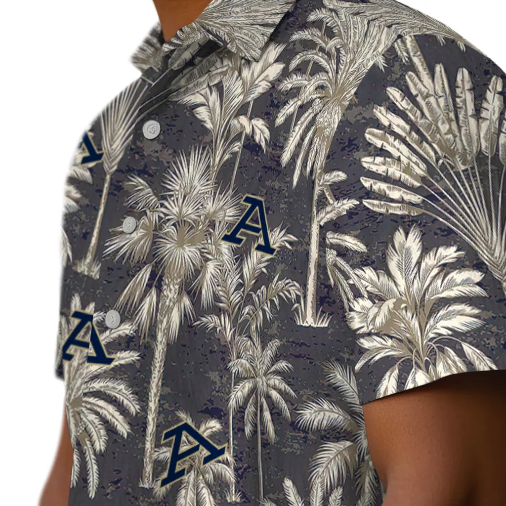 Akron Zips Hawaiian Shirt - Vintage Palm Tree | Hula Hawaiian Shirts