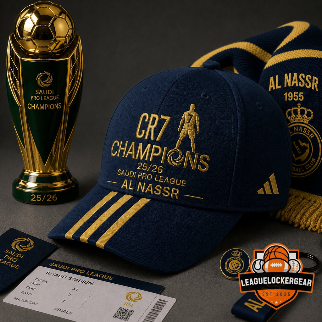 CR7 Champions 25/26 Saudi Pro League Baseball Cap - LeagueLockerGear