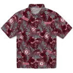 Alabama Crimson Tide Hawaiian Shirt - Hibiscus Exotic | Hula Hawaiian Shirts