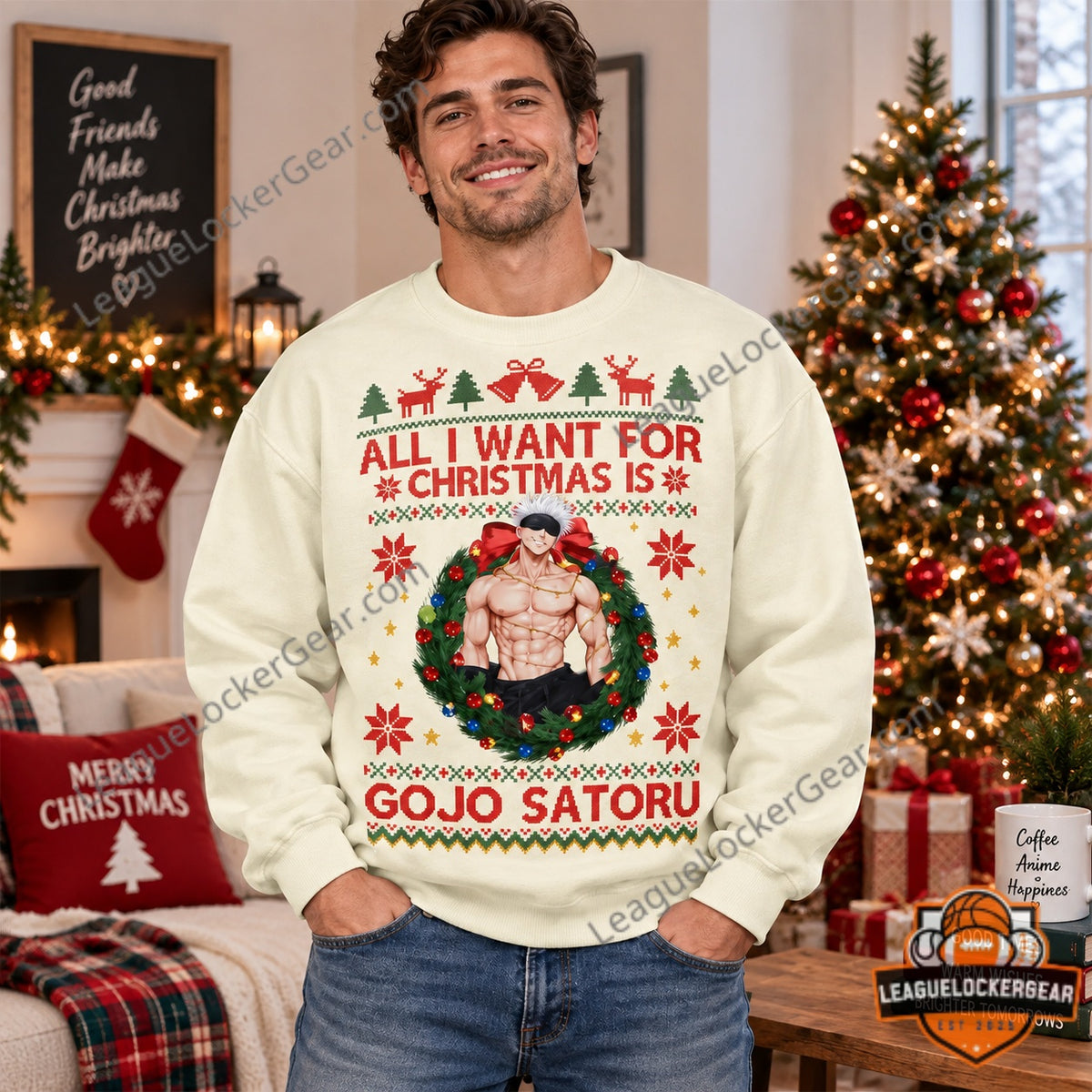 All I Want For Christmas Gojo Satoru Sweatshirt