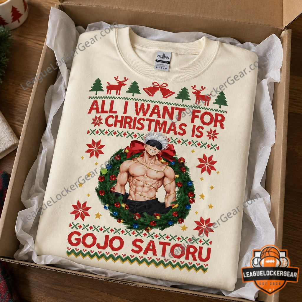 All I Want For Christmas Gojo Satoru Sweatshirt