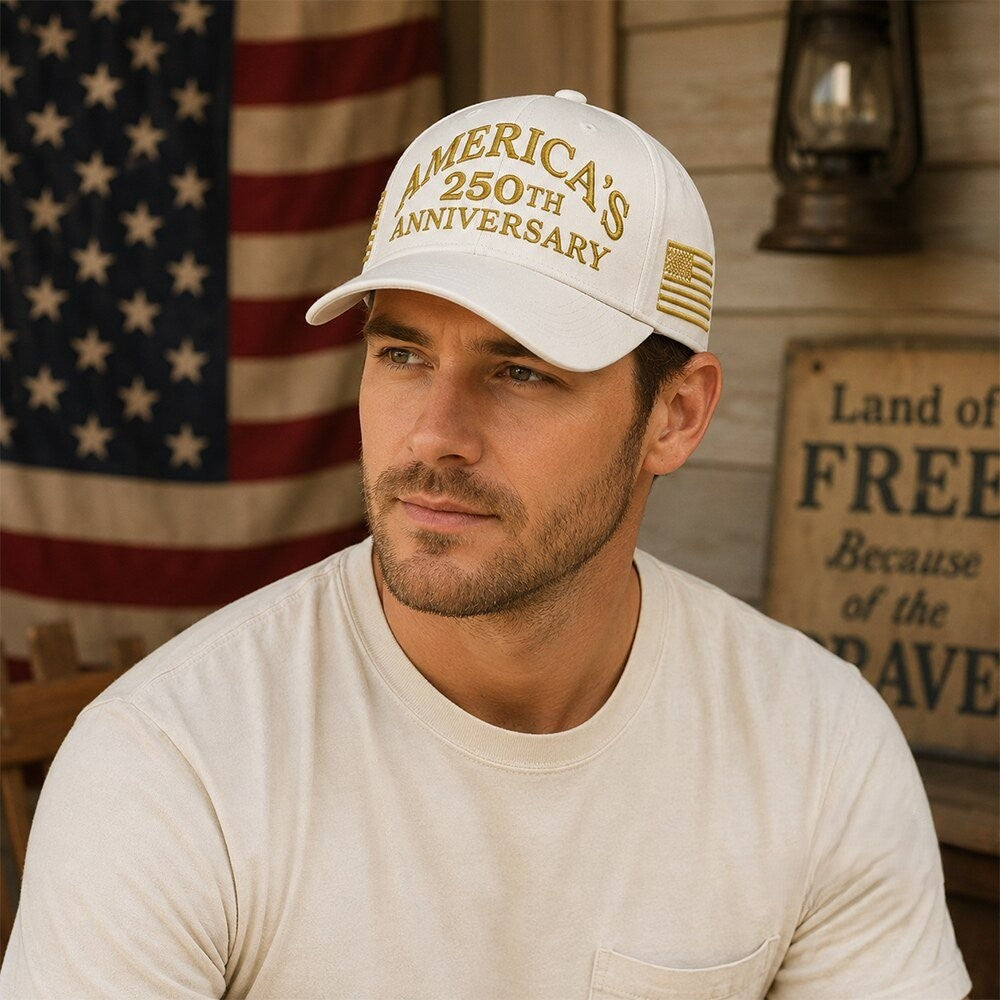 Jason Momoa America's 250th Anniversary Hat Cap - LeagueLockerGear