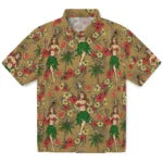 Anaheim Ducks Hawaiian Shirt - Hawaiian Girls Design | Hula Hawaiian Shirts