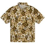 Anaheim Ducks Hawaiian Shirt - Hibiscus Blooms | Hula Hawaiian Shirts
