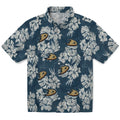 Anaheim Ducks Hawaiian Shirt - Hibiscus Flowers | Hula Hawaiian Shirts