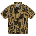 Anaheim Ducks Hawaiian Shirt - Turtle Lines | Hula Hawaiian Shirts