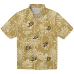 Anaheim Ducks Hawaiian Shirt - Vintage Palm Tree | Hula Hawaiian Shirts