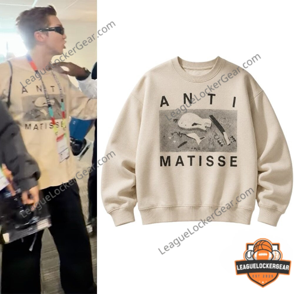 BTS RM Kim Nam Joon 2026 World Cup Anti Matisse Sweatshirt - LeagueLockerGear