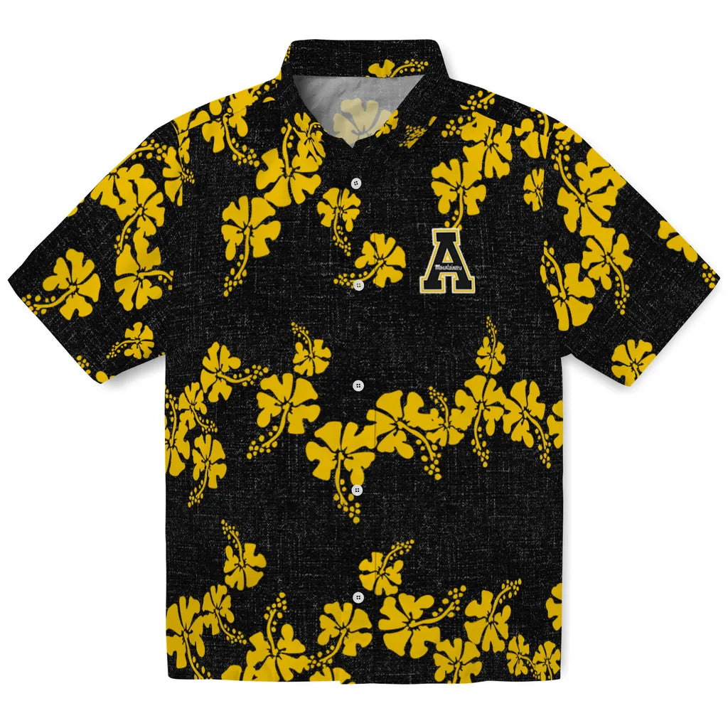 Appalachian State Mountaineers Hawaiian Shirt - 50th State Flower | Hula Hawaiian Shirts