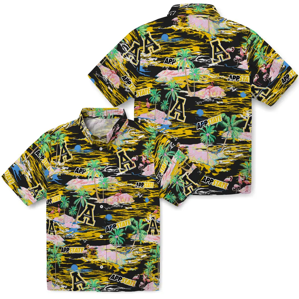 Appalachian State Mountaineers Hawaiian Shirt - Hawaii Island | Hula Hawaiian Shirts