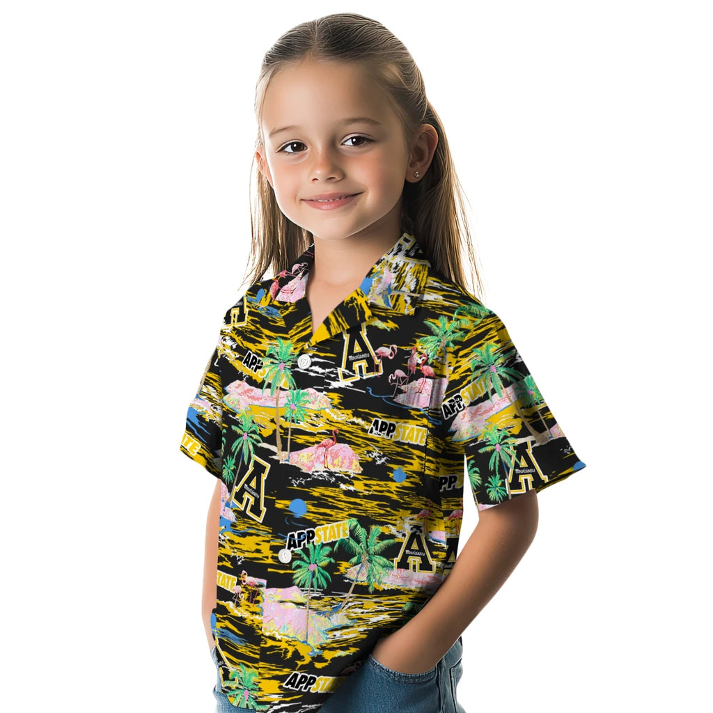 Appalachian State Mountaineers Hawaiian Shirt - Hawaii Island | Hula Hawaiian Shirts