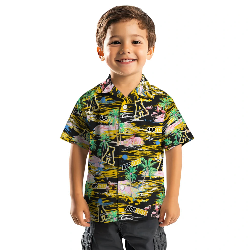 Appalachian State Mountaineers Hawaiian Shirt - Hawaii Island | Hula Hawaiian Shirts