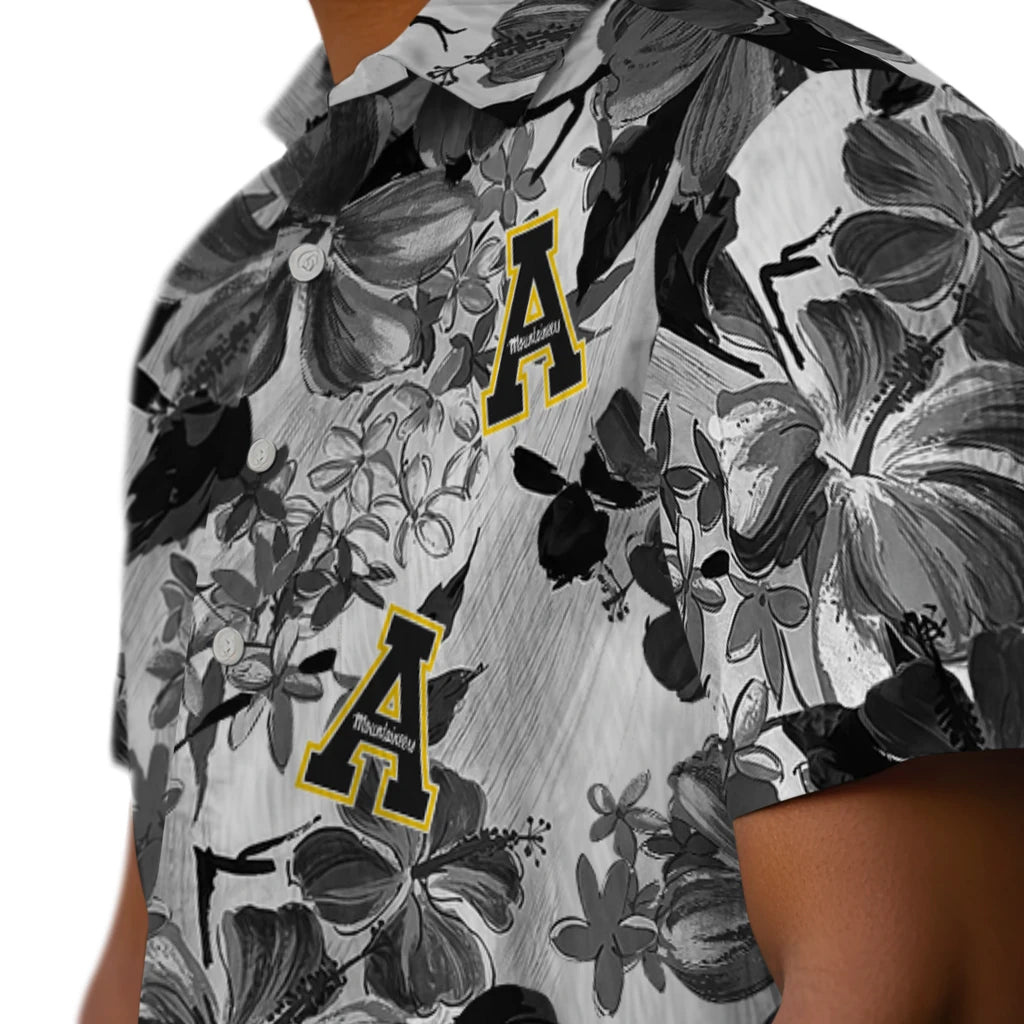 Appalachian State Mountaineers Hawaiian Shirt - Hibiscus Arrangement | Hula Hawaiian Shirts