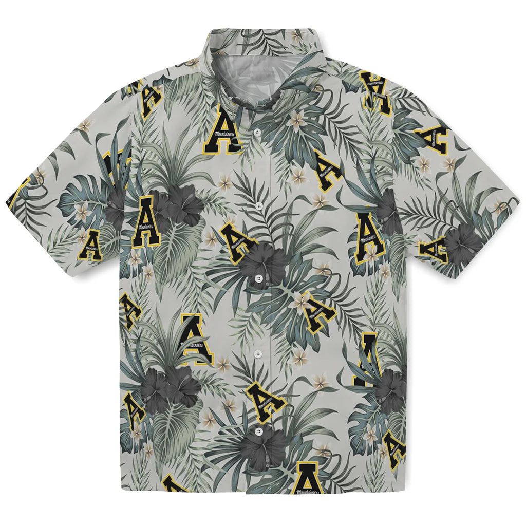 Appalachian State Mountaineers Hawaiian Shirt - Hibiscus Designs | Hula Hawaiian Shirts