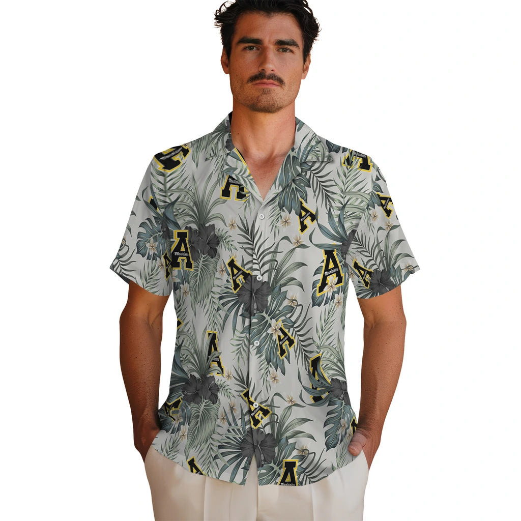 Appalachian State Mountaineers Hawaiian Shirt - Hibiscus Designs | Hula Hawaiian Shirts