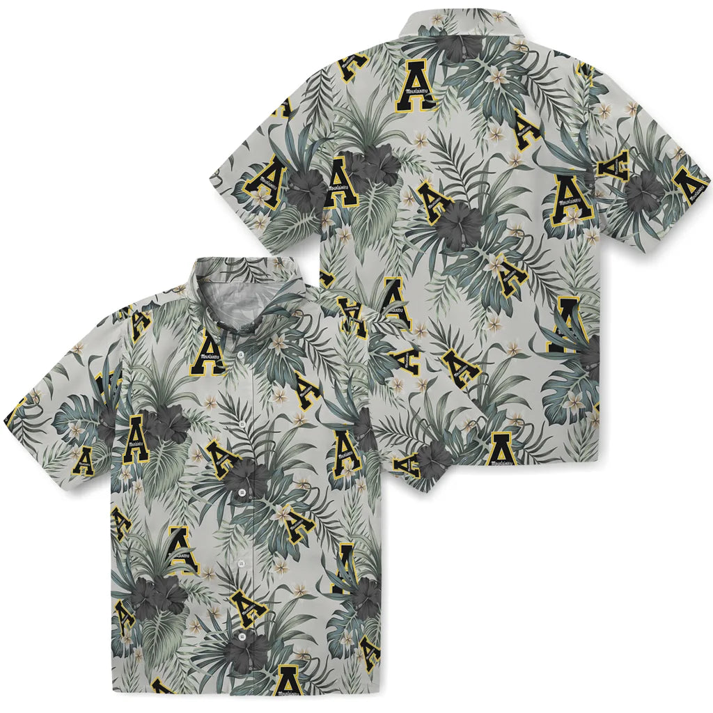 Appalachian State Mountaineers Hawaiian Shirt - Hibiscus Designs | Hula Hawaiian Shirts
