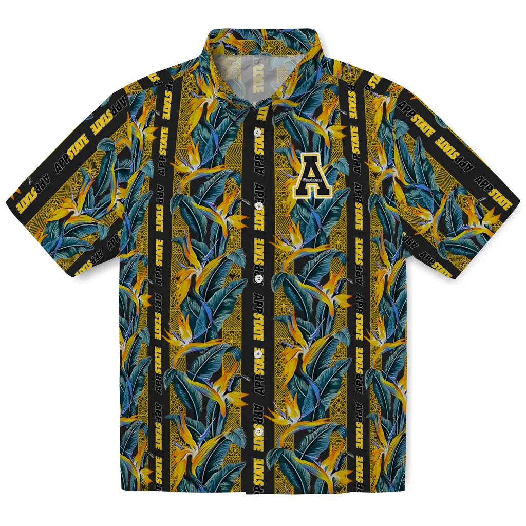Appalachian State Mountaineers Hawaiian Shirt - Paradise Vines | Hula Hawaiian Shirts