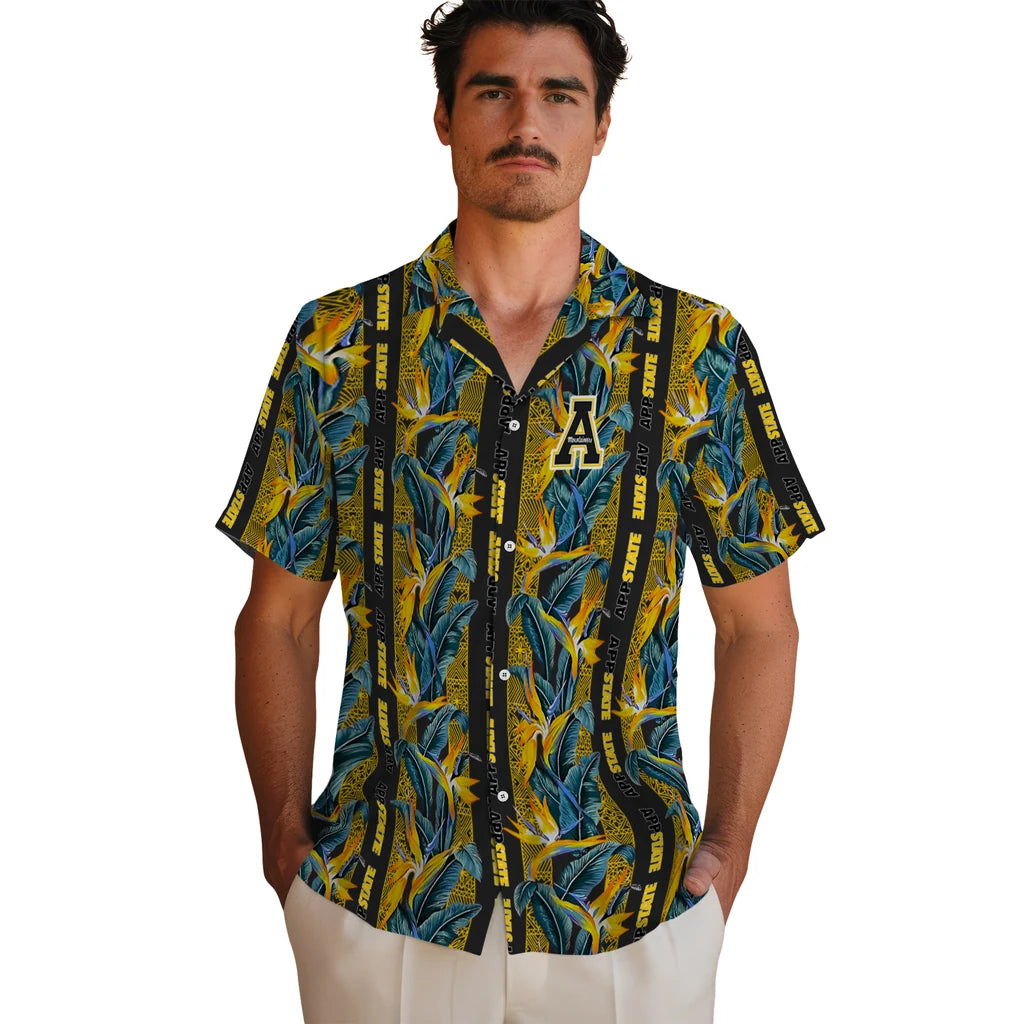 Appalachian State Mountaineers Hawaiian Shirt - Paradise Vines | Hula Hawaiian Shirts