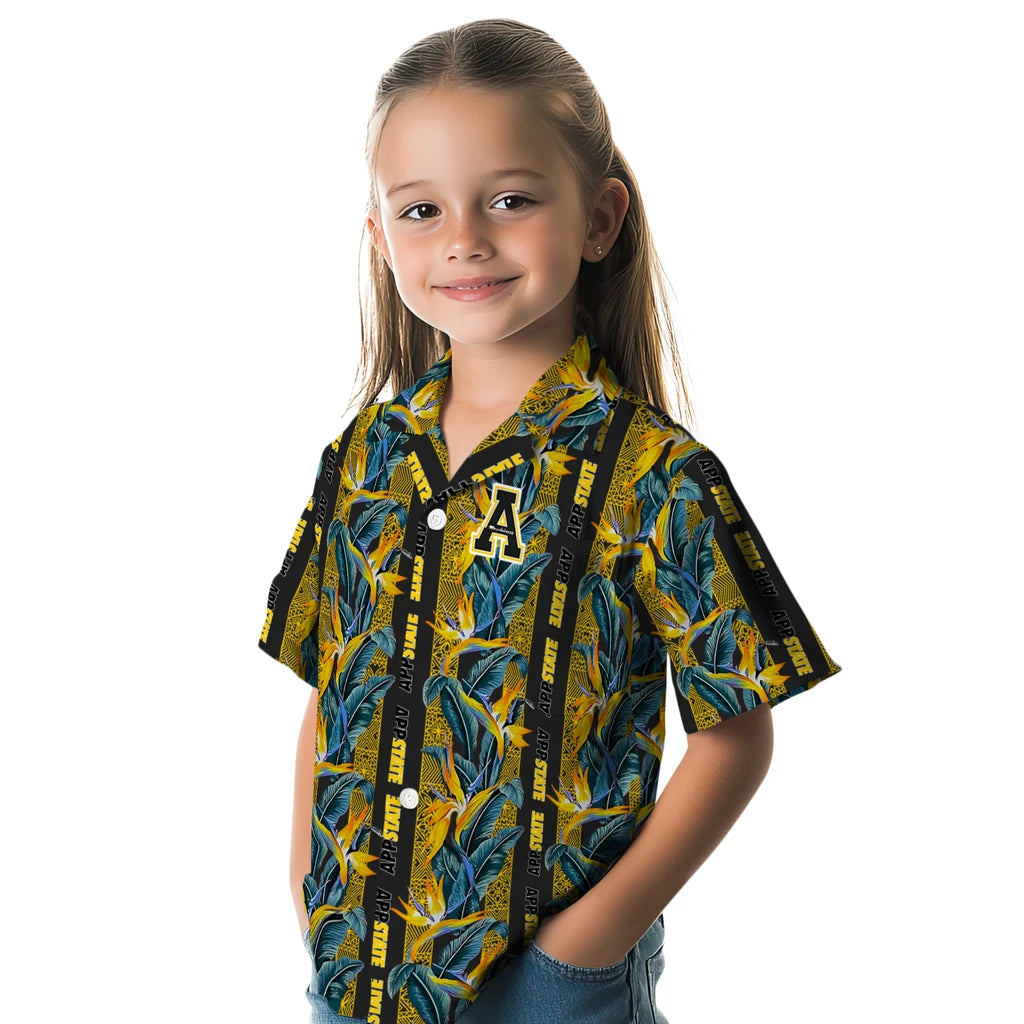 Appalachian State Mountaineers Hawaiian Shirt - Paradise Vines | Hula Hawaiian Shirts