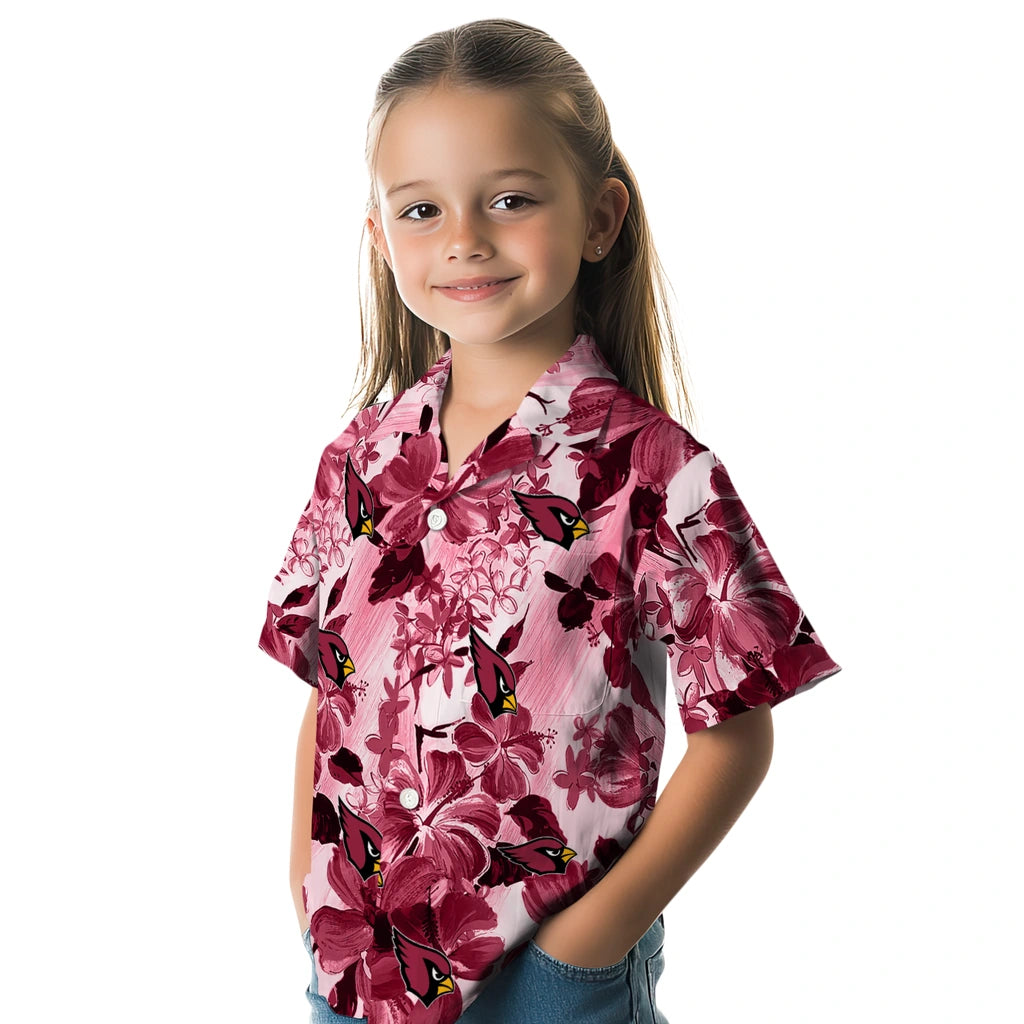 Arizona Cardinals Hawaiian Shirt - Hibiscus Arrangement | Hula Hawaiian Shirts