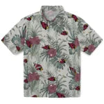 Arizona Cardinals Hawaiian Shirt - Hibiscus Designs | Hula Hawaiian Shirts
