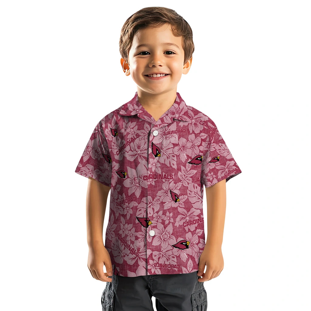 Arizona Cardinals Hawaiian Shirt - Hibiscus Oasis | Hula Hawaiian Shirts