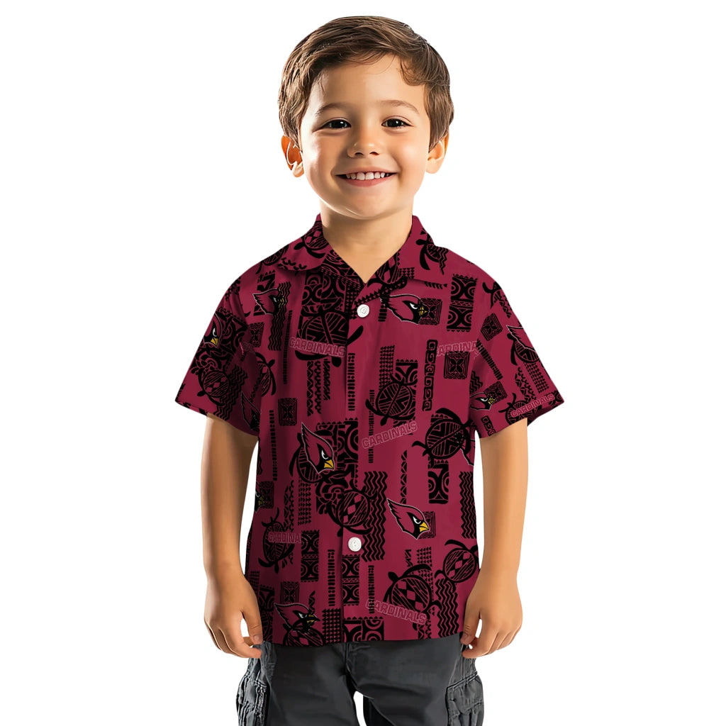 Arizona Cardinals Hawaiian Shirt - Turtle Lines | Hula Hawaiian Shirts