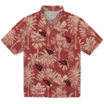 Arizona Cardinals Hawaiian Shirt - Vintage Palm Tree | Hula Hawaiian Shirts