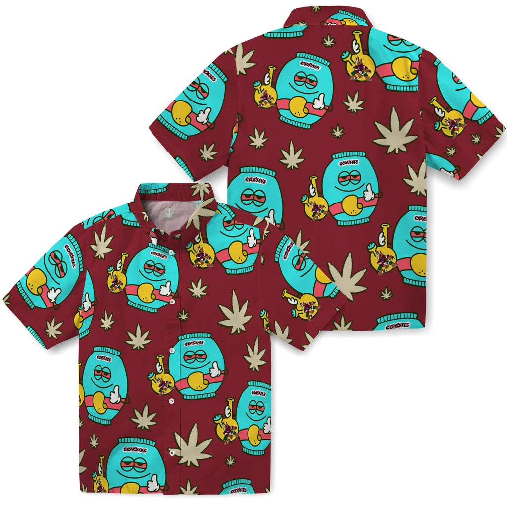Arizona Coyotes Hawaiian Shirt - Chill Vibe | Hula Hawaiian Shirts