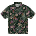 Arizona Coyotes Hawaiian Shirt - Hibiscus Leaves Pattern | Hula Hawaiian Shirts