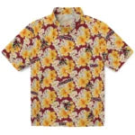 Arizona Coyotes Hawaiian Shirt - Hibiscus Tropics | Hula Hawaiian Shirts