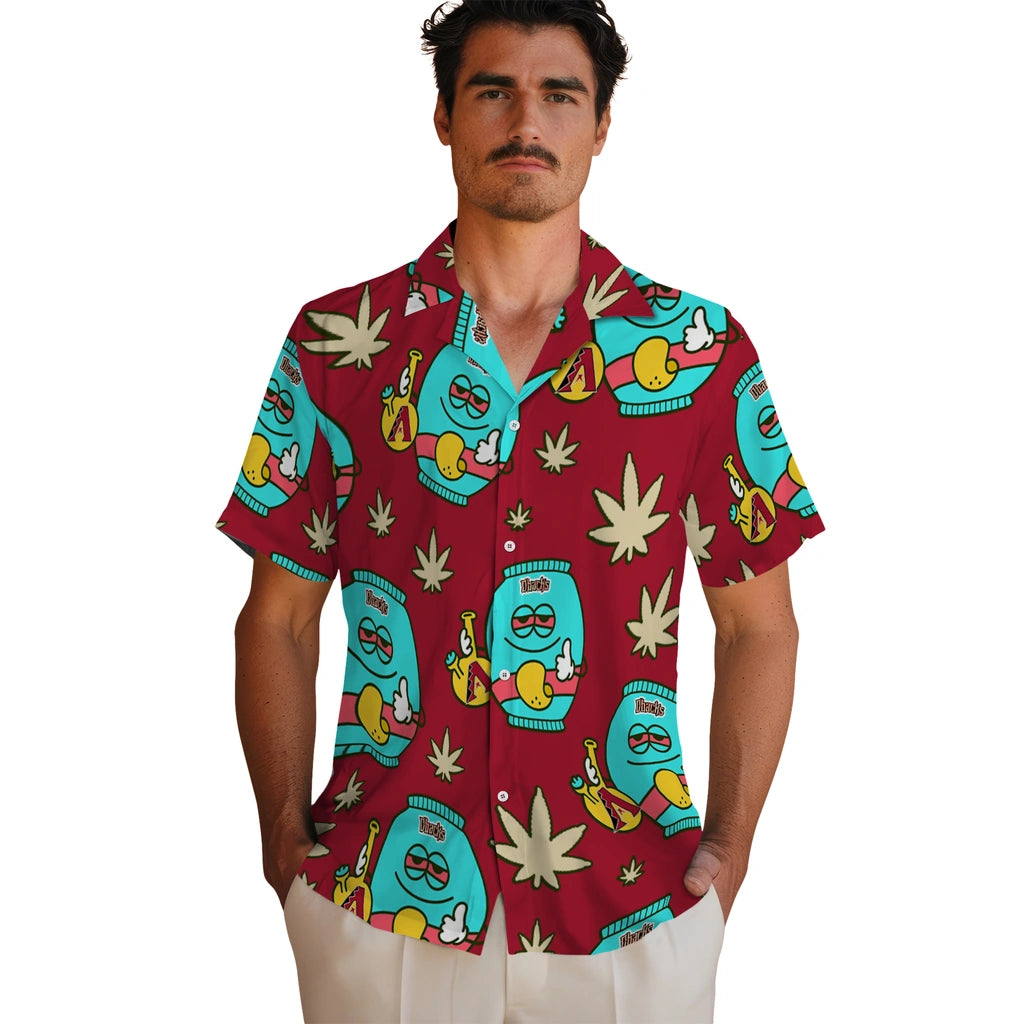 Arizona Diamondbacks Hawaiian Shirt - Chill Vibe | Hula Hawaiian Shirts