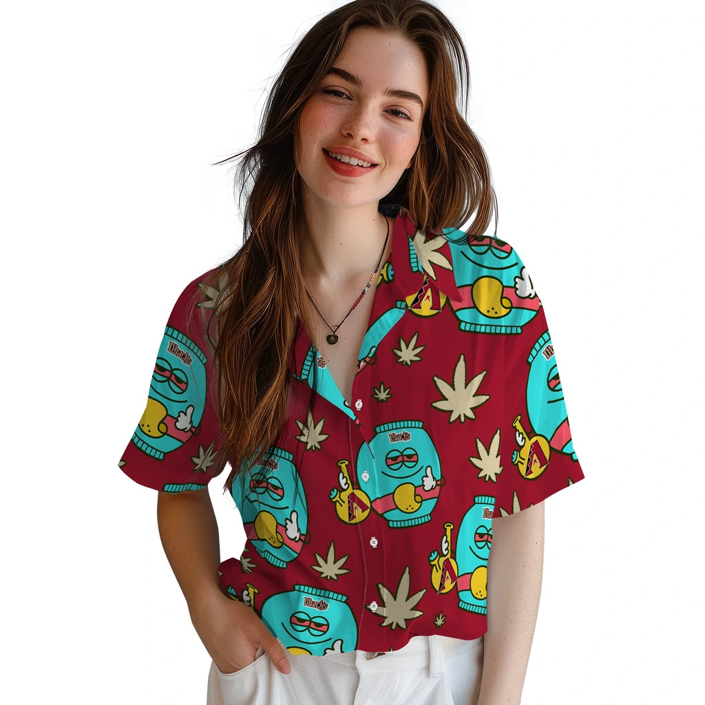 Arizona Diamondbacks Hawaiian Shirt - Chill Vibe | Hula Hawaiian Shirts