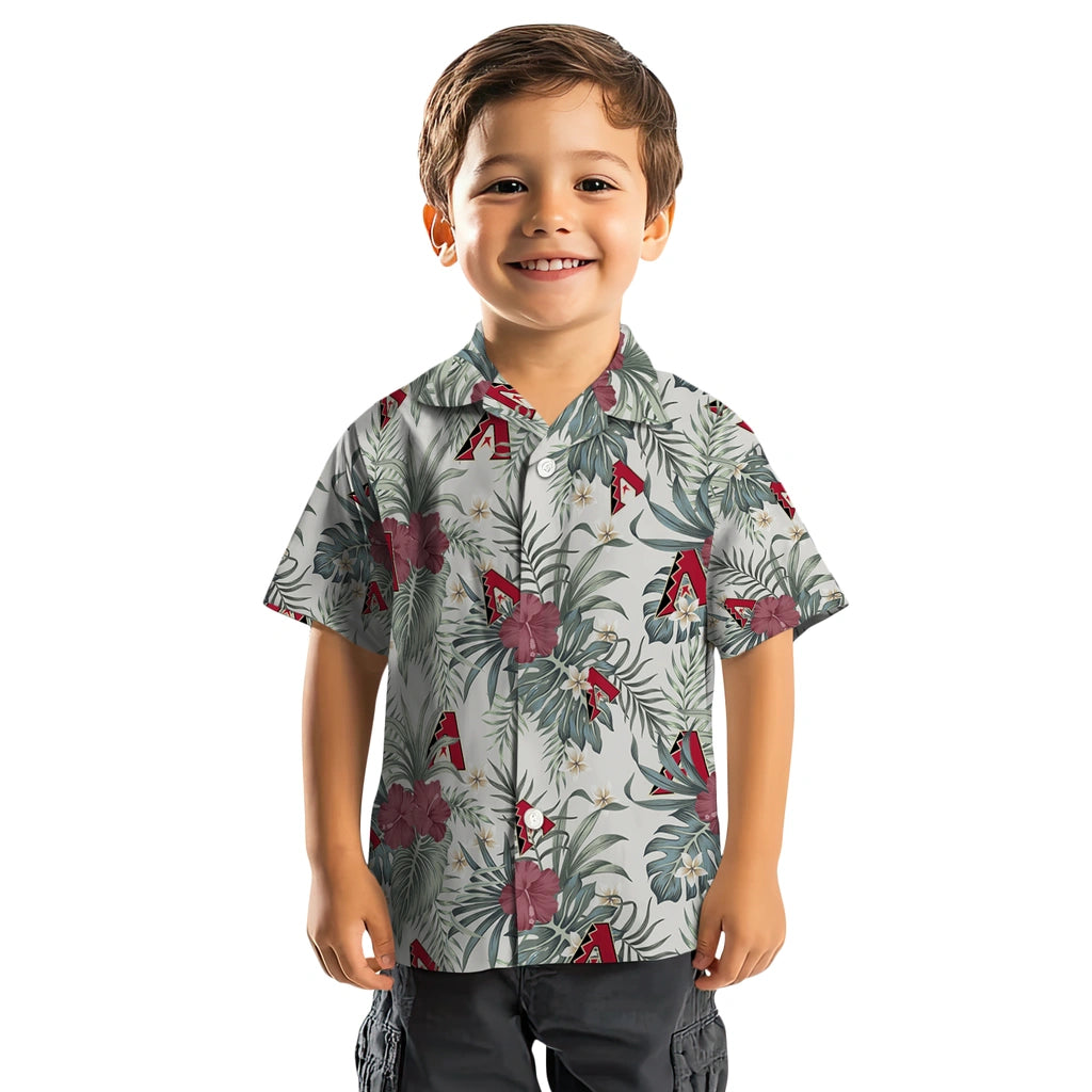 Arizona Diamondbacks Hawaiian Shirt - Hibiscus Designs | Hula Hawaiian Shirts
