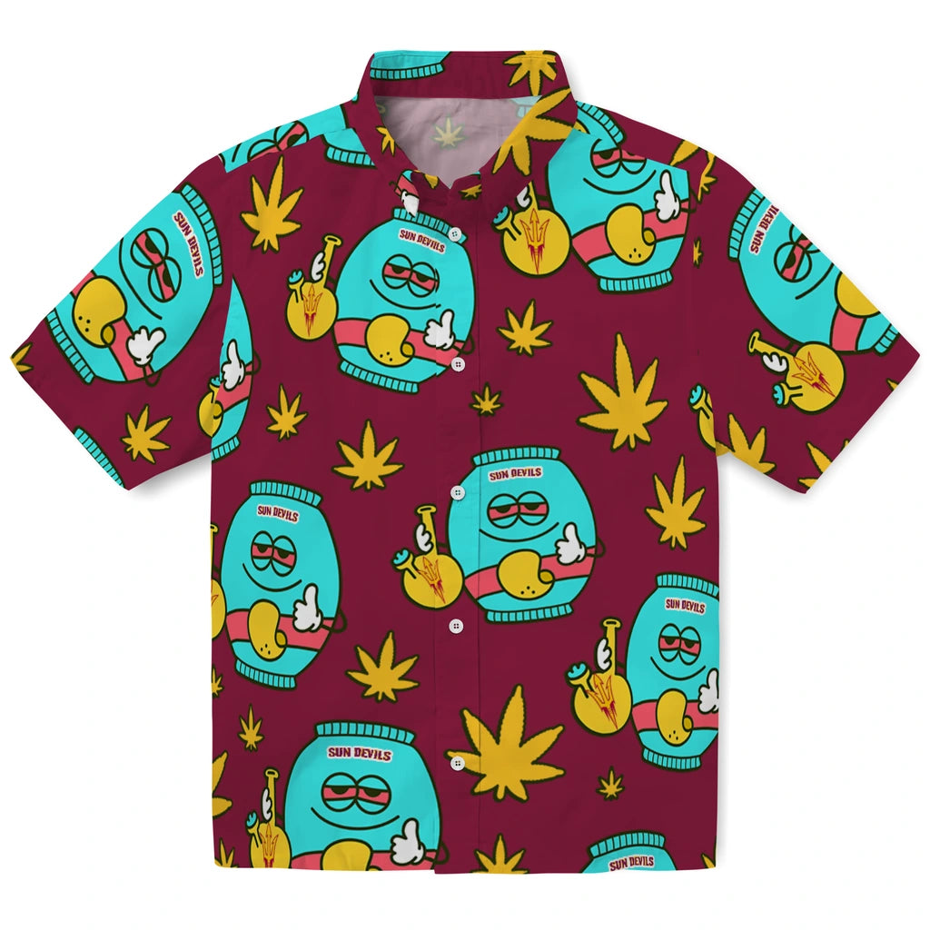 Arizona State Sun Devils Hawaiian Shirt - Chill Vibe | Hula Hawaiian Shirts