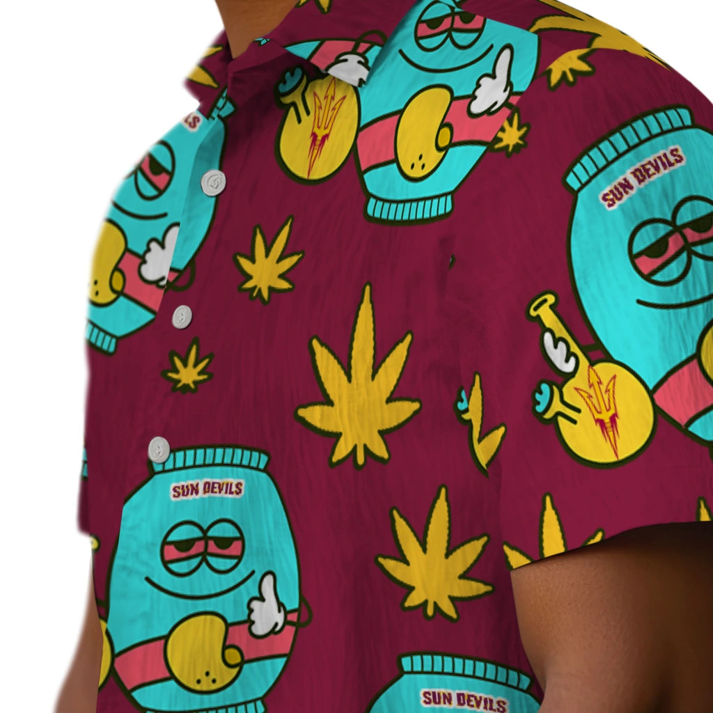 Arizona State Sun Devils Hawaiian Shirt - Chill Vibe | Hula Hawaiian Shirts