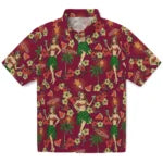 Arizona State Sun Devils Hawaiian Shirt - Hawaiian Girls Design | Hula Hawaiian Shirts