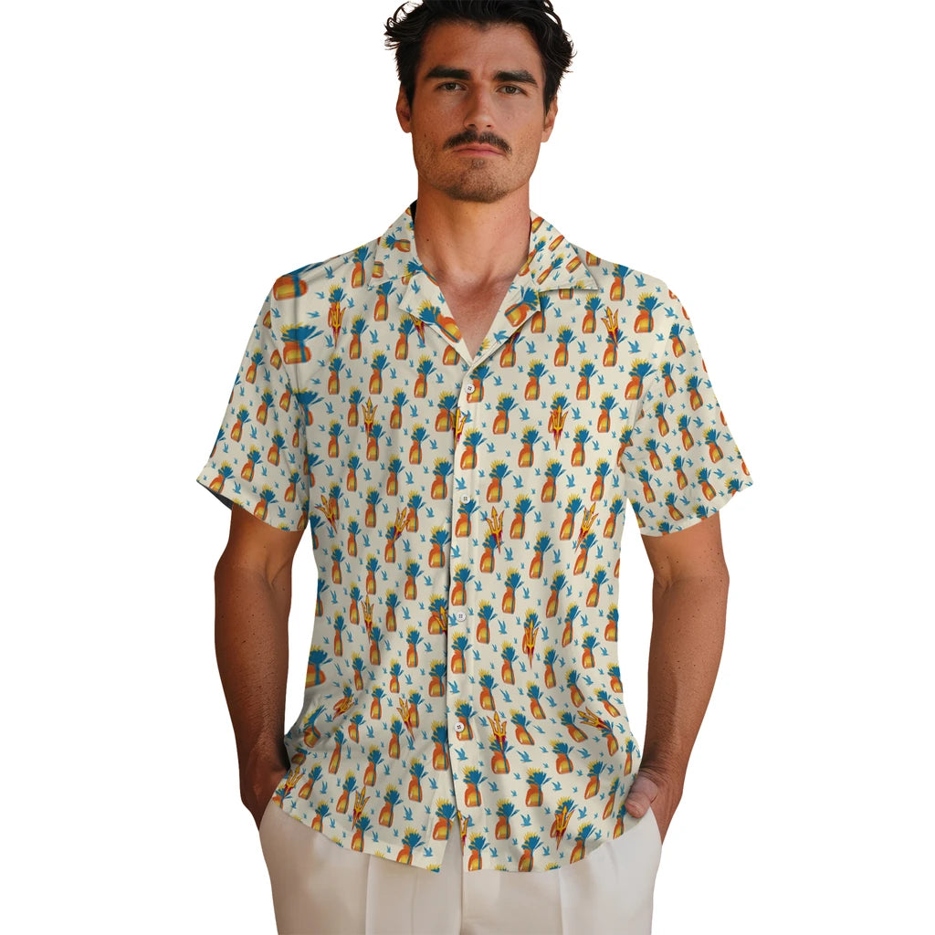 Arizona State Sun Devils Hawaiian Shirt - Pineapple Delight | Hula Hawaiian Shirts