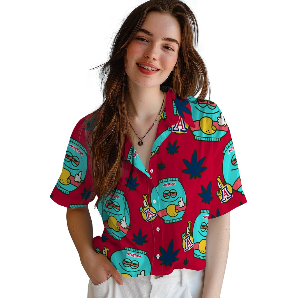 Arizona Wildcats Hawaiian Shirt - Chill Vibe | Hula Hawaiian Shirts